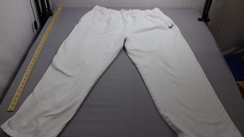 Everlast Men's Fleece Sweatpants 2XL White Interior